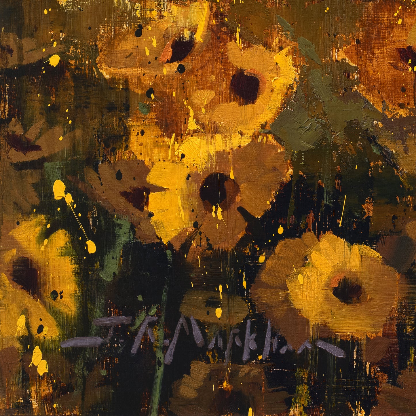 artist signature on artwork