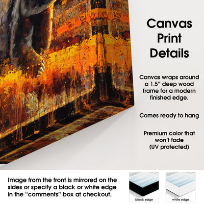 canvas print details