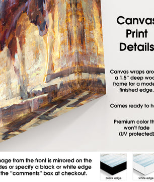 canvas print details what are friends for