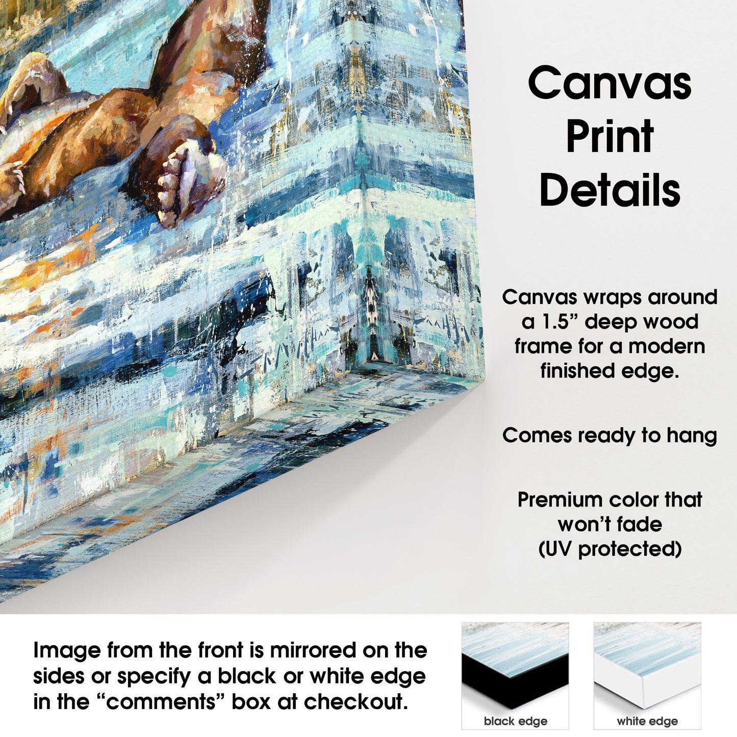 canvas print details