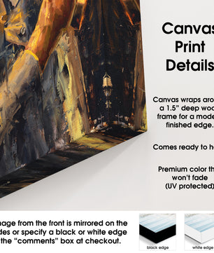 canvas print details