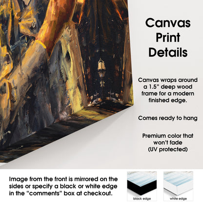 canvas print details