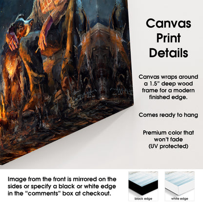 Pals canvas print details