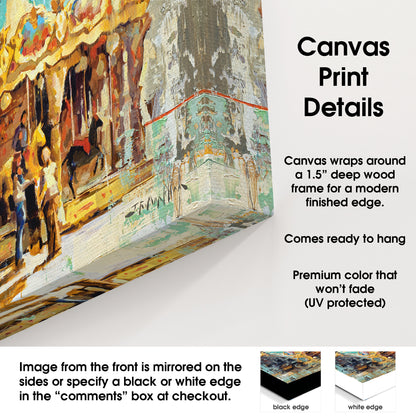 canvas print details