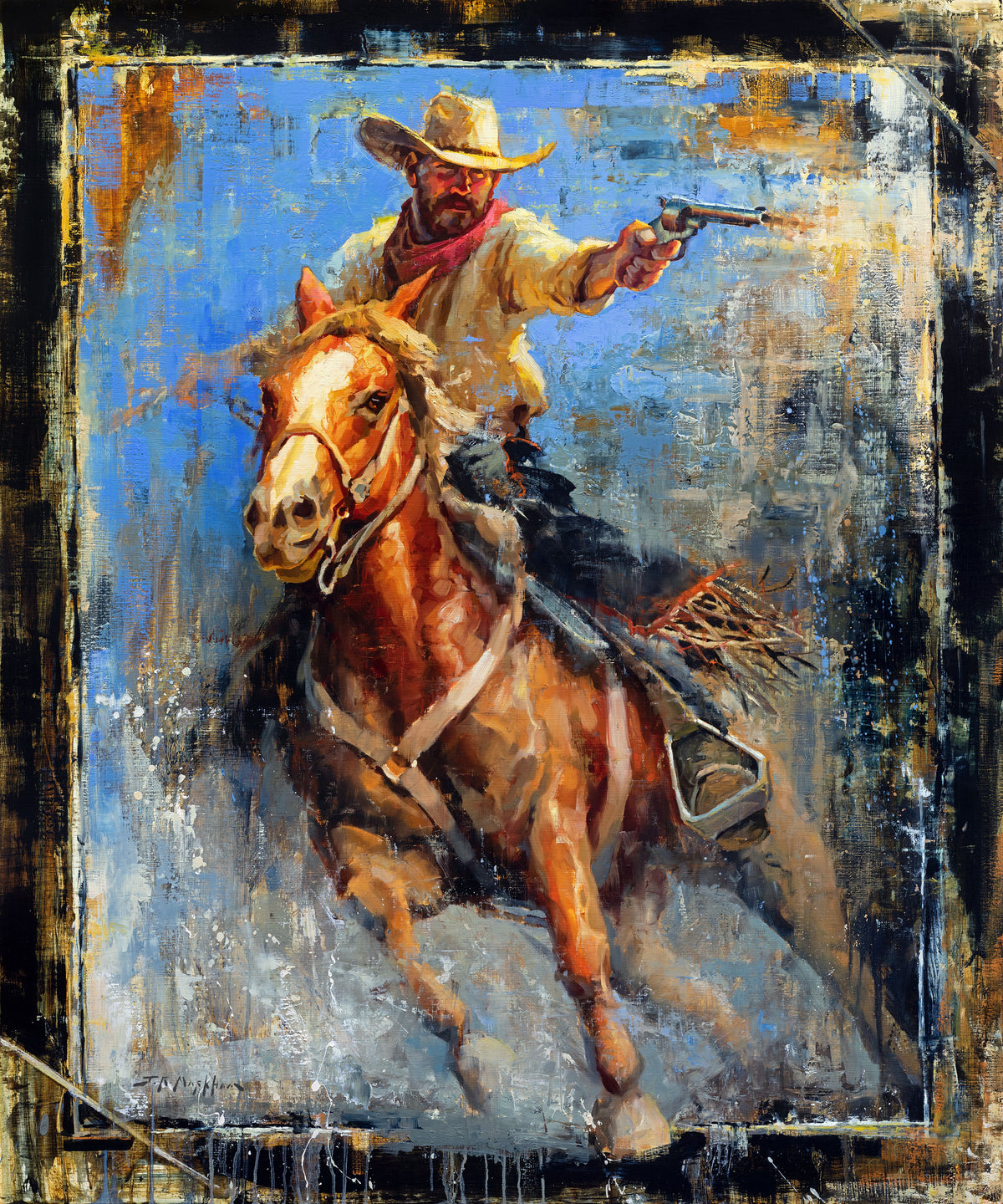 Jerry Markham Jerry Markham Art | Wildlife & Western Original Paintings & Prints