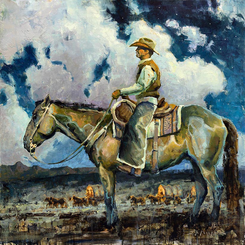 Pursuit of Happiness western art painting