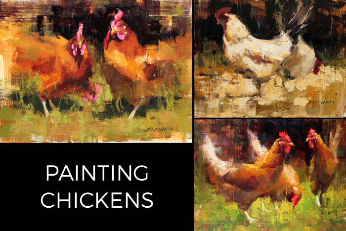 Painting Chickens Instructional Video